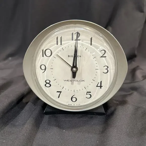 Vintage Westclox Big Ben Alarm Clock MCM Winding