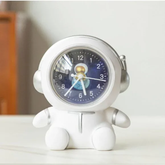 2-in-1 Astronaut Desk Clock & Piggy Bank for Children - 