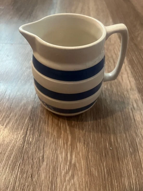 Vintage Staffordshire Chef Ware Ceramic milk jug