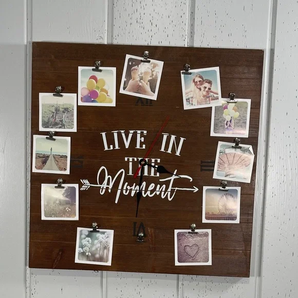 - *NWT Custom Memory Board Wall Clock