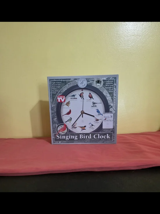Singing Bird Clock 25th Anniversary