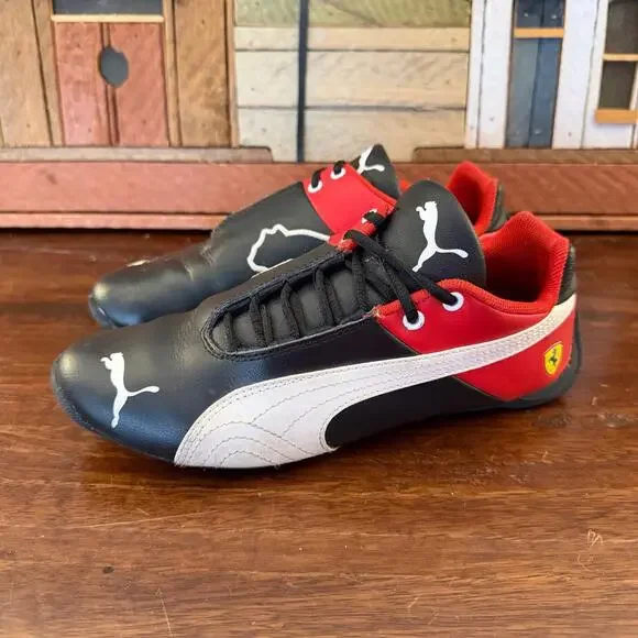 Puma Future Cat Super Jr Red Black‎ White Shoes