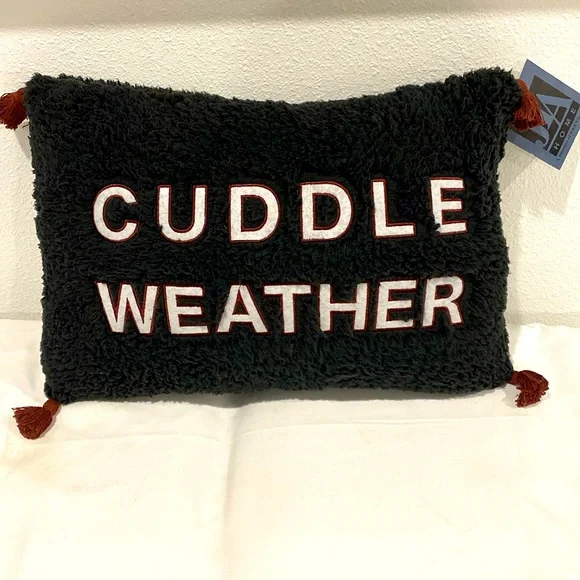 NWT Cuddle Weather Sherpa Throw Pillow 12 X 18”