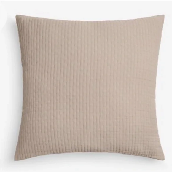NWOT Parachute 25”x25” Organic Cotton Pillow Cover