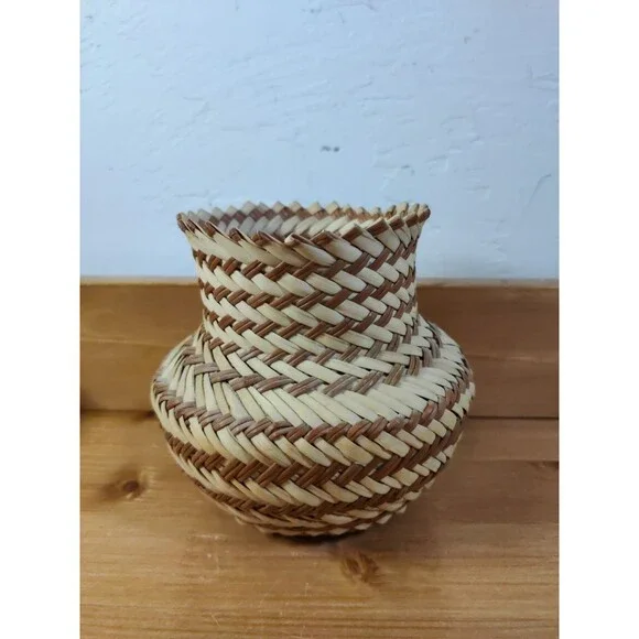 Tamahumara Basket Mexico Native Indian Large 4