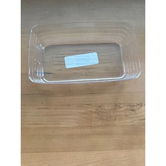 Longaberger Basket Clear Plastic Protector Holiday Helper #40379 6.75L 4W 1.75H