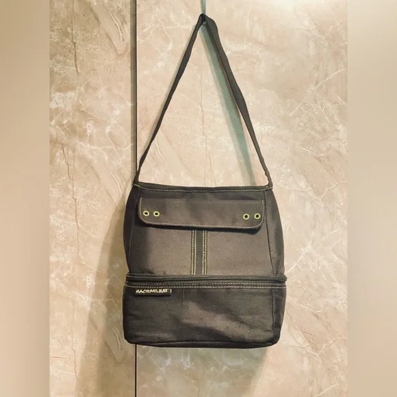 Rachael Ray Black & Green Lunch Bag
