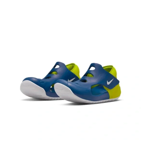 New Nike Sunray Protect 3 Blue Green Toddler Sandals