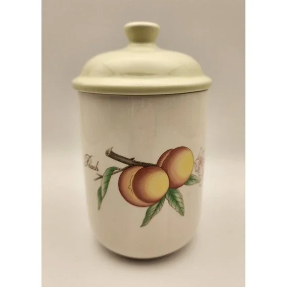 China Small Kitchen Storage Canister‎ - Vintage Peach Design