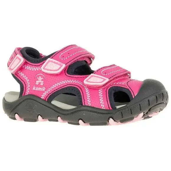 NWOT Kamik Seaturtle 2 Sandals Waterproof Hiking Shoes Pink Toddler Girls Size 5