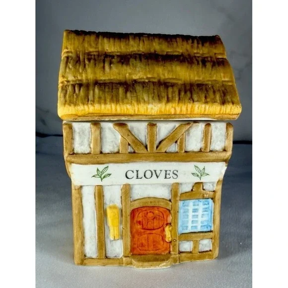 Vtg Spice Jar CLOVES Country Kitchen Collection 1994 NIB House Cottage Core