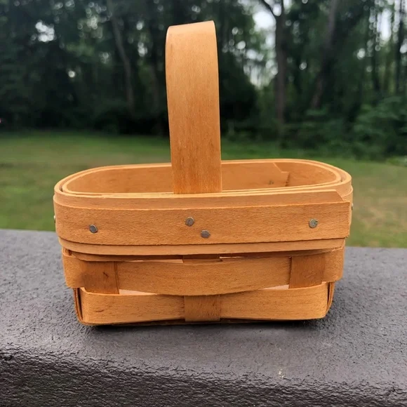 Vintage Handmade Royce Basket - Made in Ohio