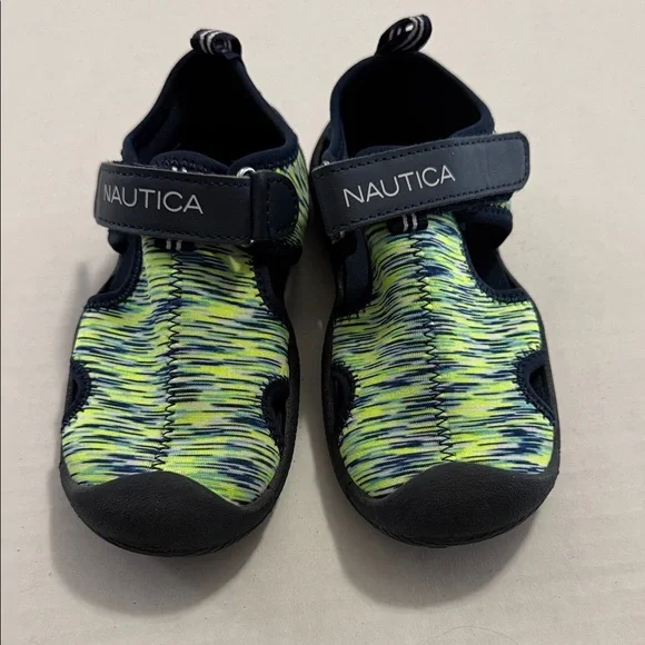 Nautica Kids' Blue and Lime Water Shoes