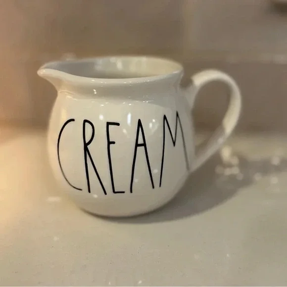 Rae Dunn Creamer Pitcher - Cream