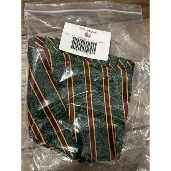 Longaberger Medium Vegetable Large Sleigh Basket Liner Imperial stripe NEW
