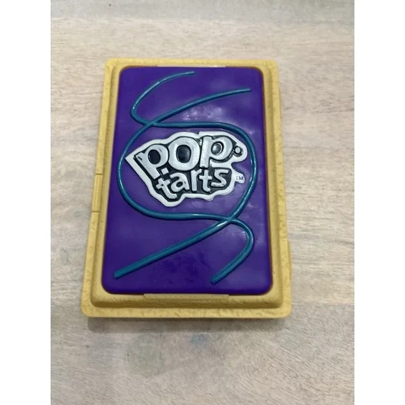 Kellogg's Wild Berry Pop-Tarts container holder case to go 2004 purple plastic