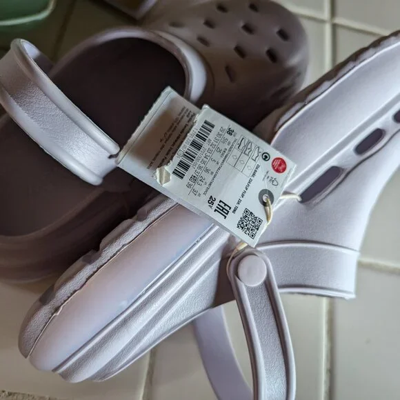 Zara AIR CHAMBER CLOGS Lilac | EU 38 = US Youth 6 / 6.5 (or Women's 7.5)