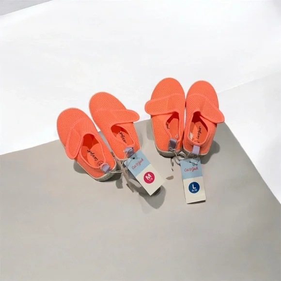 Buy one get one50% off Cat & Jack Kids' Coral Orange Water Shoes