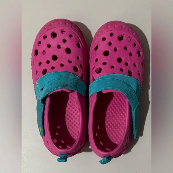 Kids Pink and Blue Clogs