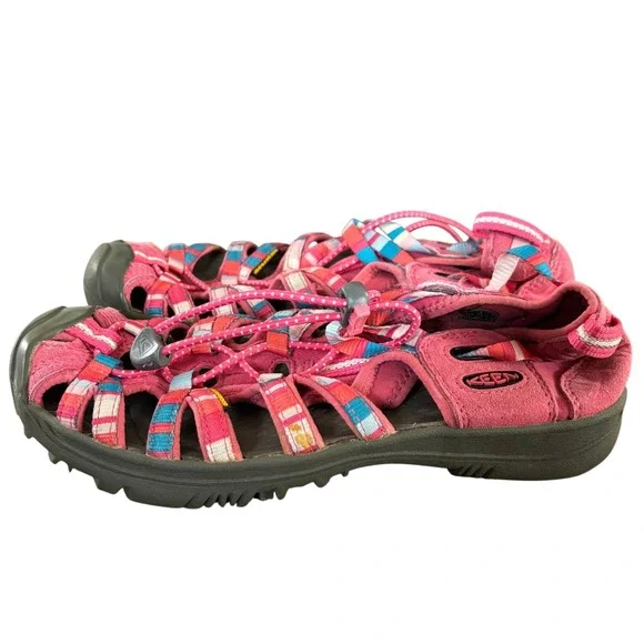 Keen Newport H2 Sport Sandals‎ Big Kids Sz 4 Pink Waterproof