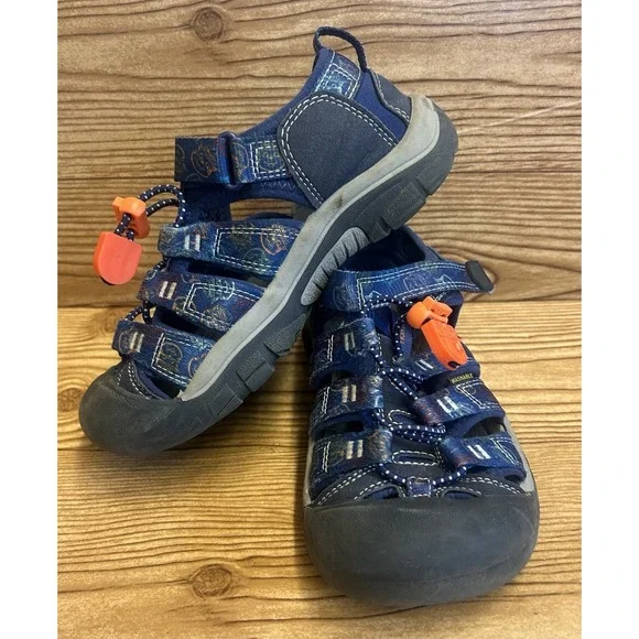 Keen Kids Blue Newport H2 Big Kid‎ Sz US 1 Y Only You Smokey The Bear Washable