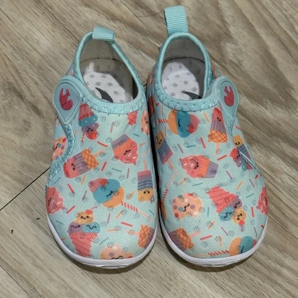 Toddler Water Shoes Ice Cream Print (Fits‎ 12–18 Months)