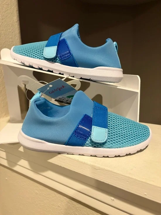 Cat And Jack Austen Slip-On Water Shoes Blue Non Marking Multiple Toddler Sizes