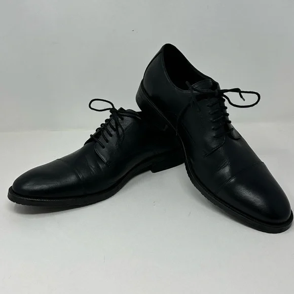 Cole Haan Men’s Dress Shoes Waterproof Black Grand 360 C34136 Leather Lace