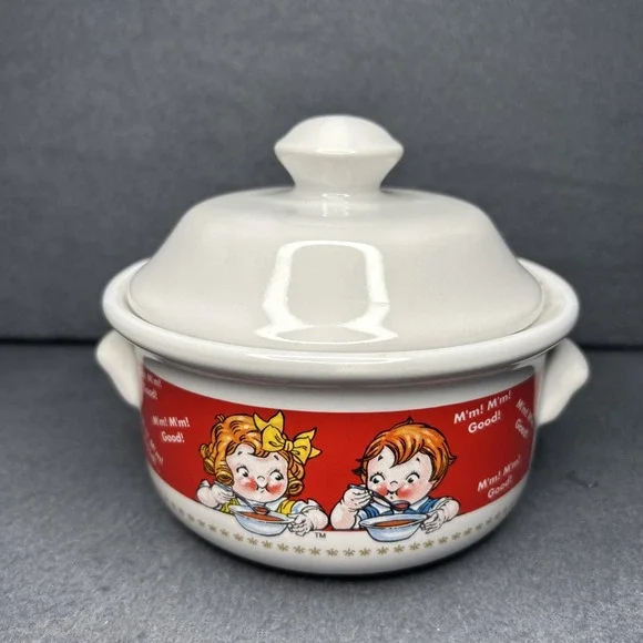 1998 Houston Harvest Campbell Kid Soup‎ Tureen With Lid