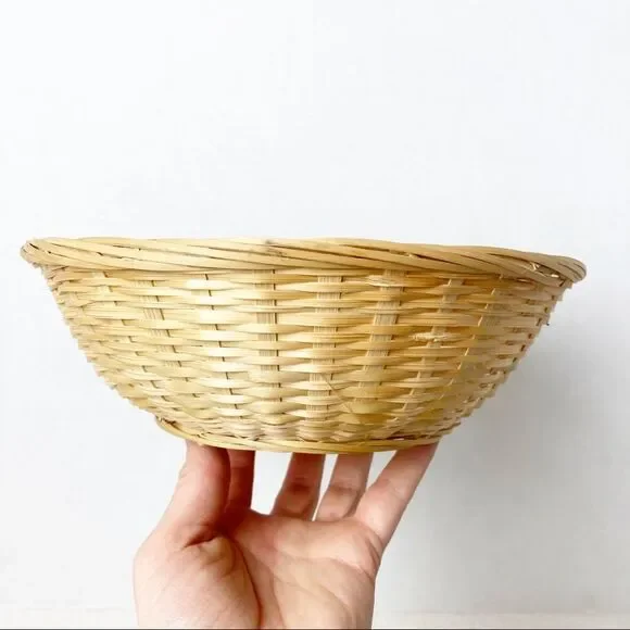 Round basket low short 8.5” diameter