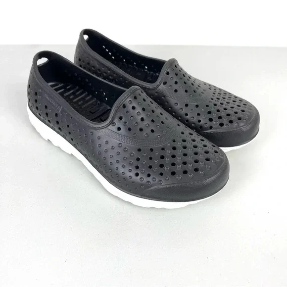 Skechers Performance Black H2 Go Slip On Water Shoes Unisex Size 3 Youth