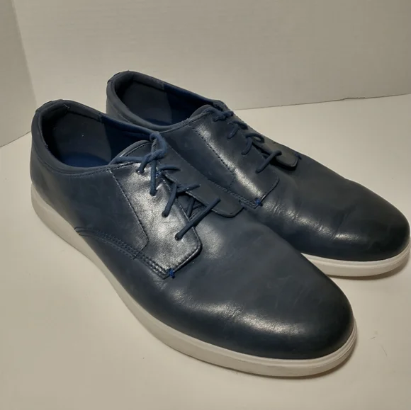 Cole Haan Grand Plus Essex Wedge Oxford,‎ Blue, Men's Size 11.5