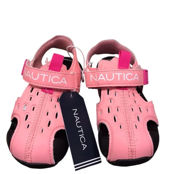 Nautica Pearl 3‎ Sandals Beach Water Shoes Toddler Girl's Size 7 Pink NWT