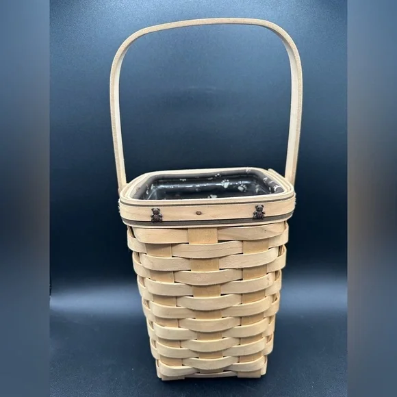 RARE Longaberger Boyds Bears Basket 2007 Basket Fest Liner & Protector Signed