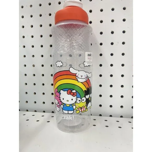 ZAK Hello Kitty & Friends Valentine Double Wall Tumbler with Straw 17 oz