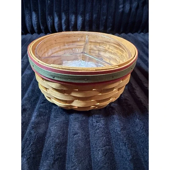 Longaberger 2000 Frosty Jr Basket Christmas