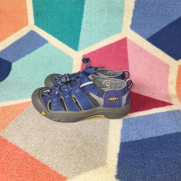 Keen Newport H2 Water Sandals Toddler‎ Kids Blue Yellow Sport Active Size