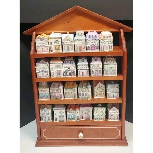 The Lenox Spice Village Complete Set‎