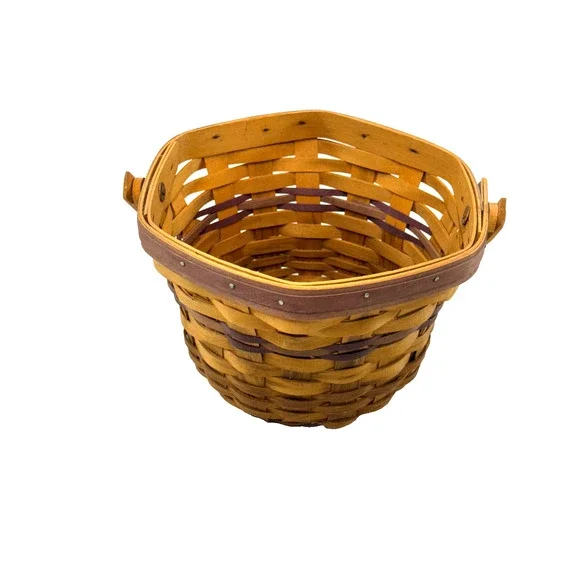 2000 Longaberger May Series Morning Glory Basket Vintage 7.5
