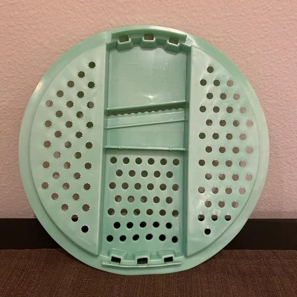 VINTAGE TUPPERWARE #787-2‎ REPLACEMENT GRATER SLICER PIECE JADEITE GREEN 9 1/2