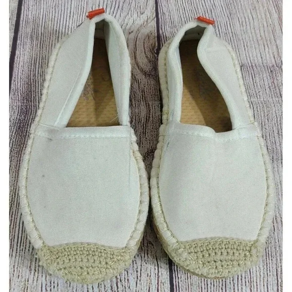Sea Star Beachwear Slip On Water Shoes Espadrilles Girl's US K9 Cream Beige