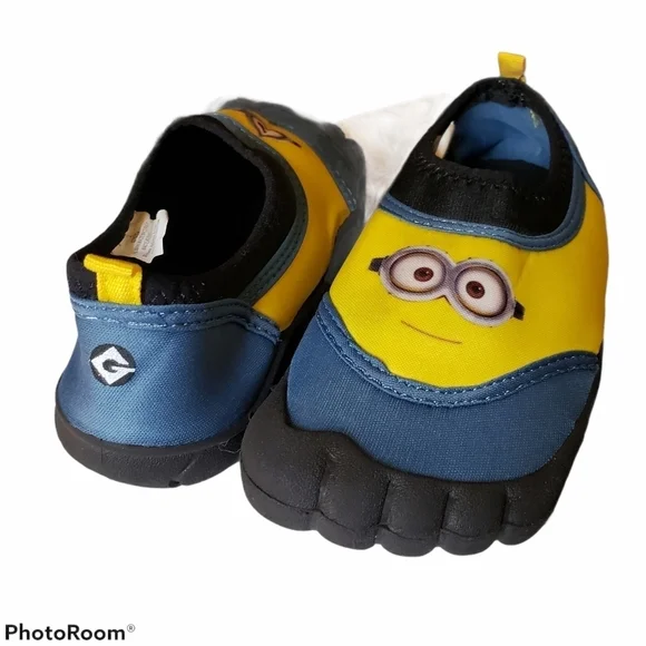 Minions kids water shoes Size 2 Kids