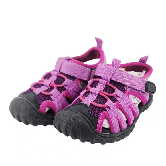 Old Navy Toddler Girls Purple‎ Pink Hybrid Water Sandals Size 5