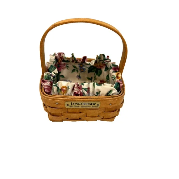 1996 Longaberger Hostess Appreciation Basket w/Liner 5.5