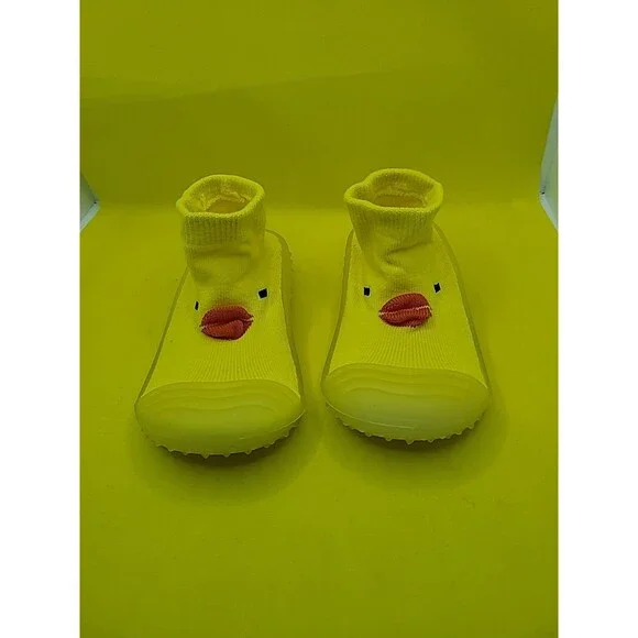 Toddler Shoes Boys And Girls Baby Floor Socks Cartoon Duck Non Slip Comfortable
