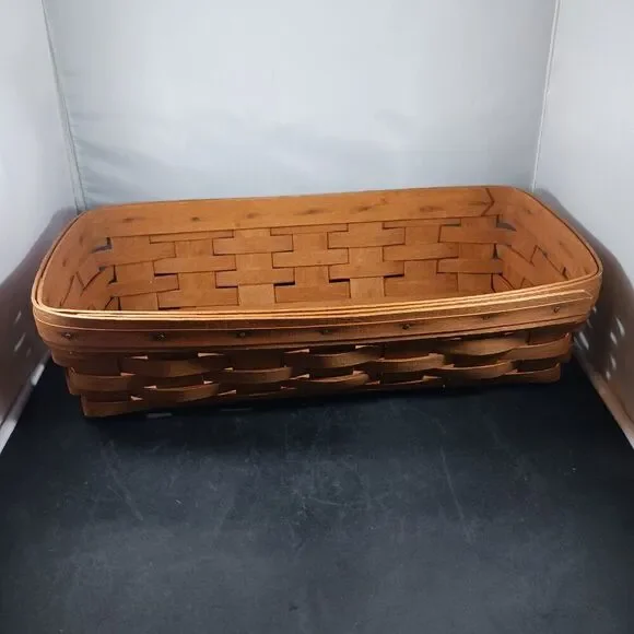 Longaberger 1988 Bread Basket Cottagecore Vintage Decor
