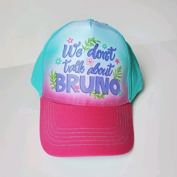 Disney Encanto Girls Baseball Cap Hat‎ We Don't Talk About Bruno