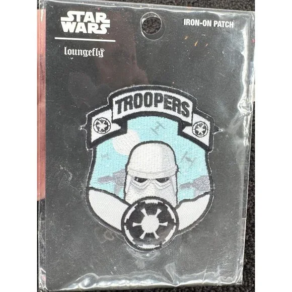 Star Wars Iron-On Patch Storm Troopers Design By Loungefly