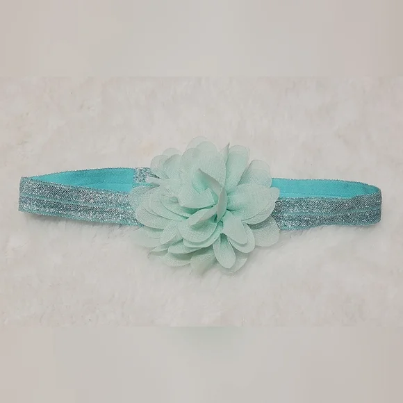 💖10 FOR 20💖New Handmade Baby Blue Floral Headband