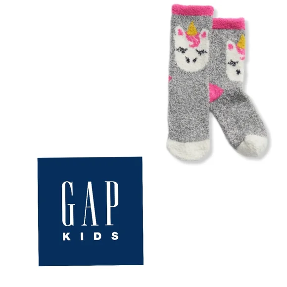 Gap kids cozy unicorn socks S/M